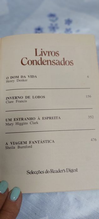Conjunto de 7 livros