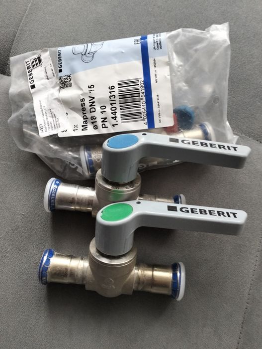 Zawór kulowy DN15 Geberit