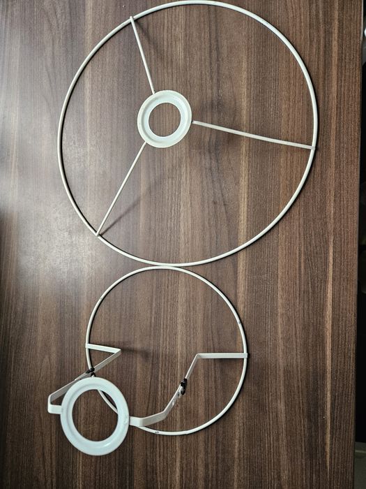Ikea Hemsta, abażur , lampa wisząca, klosz różowy