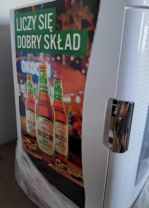 NOWA mini lodówka/ chłodziarka turystyczna, idealna na działkę!