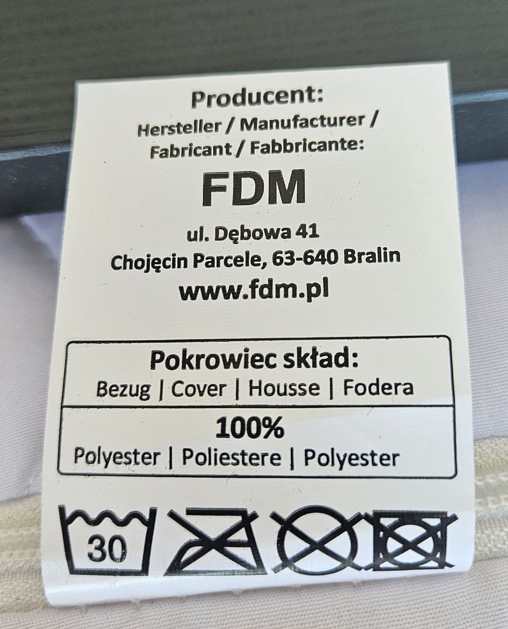 Łóżko 200×90 z materacem