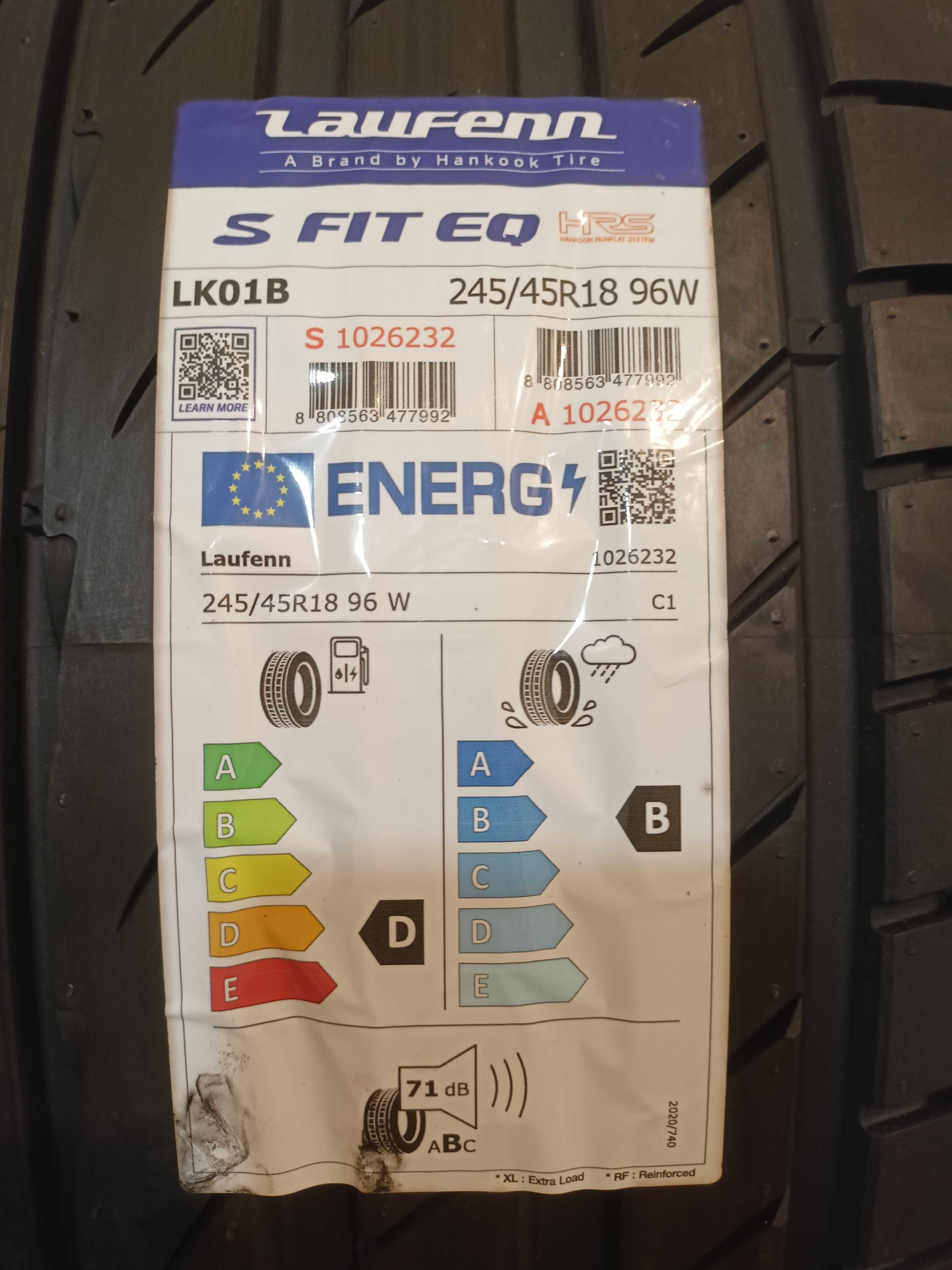 Laufenn S Fit EQ 245/45R18 96W RUNFLAT #118&