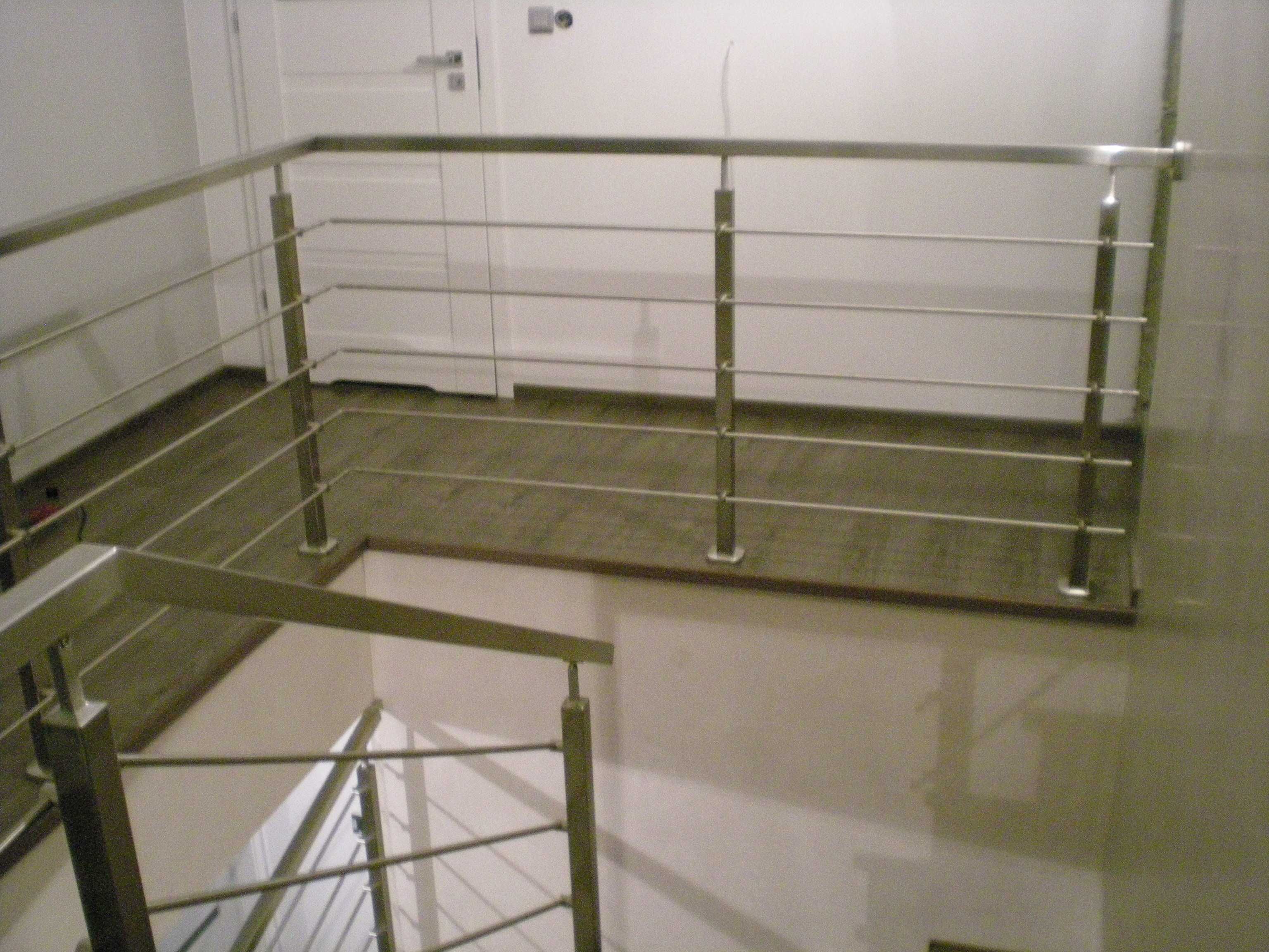 Balustrada na schody taras