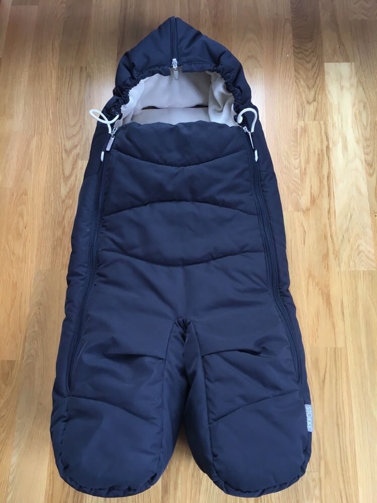 Stokke Xplory v3 wózek gondola spacerówka winter kit śpiworek