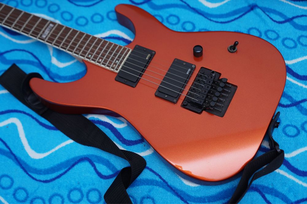 Esp Ltd M400 orange gitara