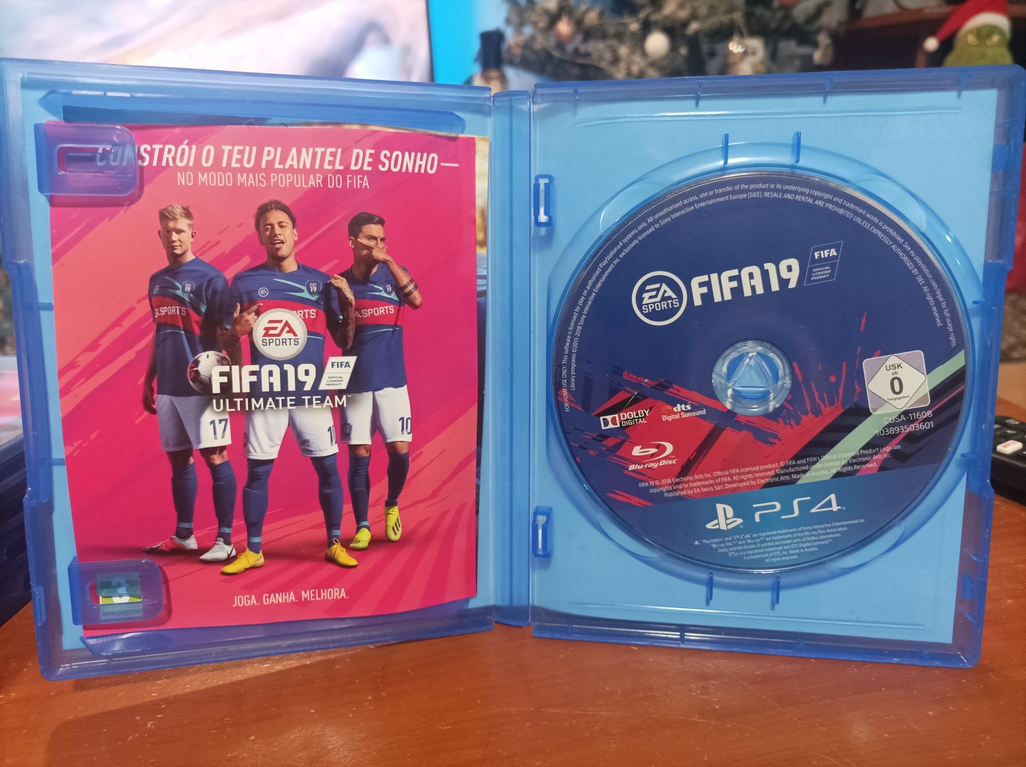 Jogo FIFA 19 PS4