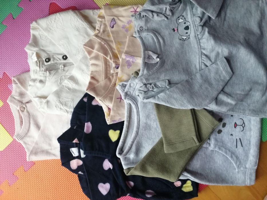 Ubranka dla dziewczynki r. 62