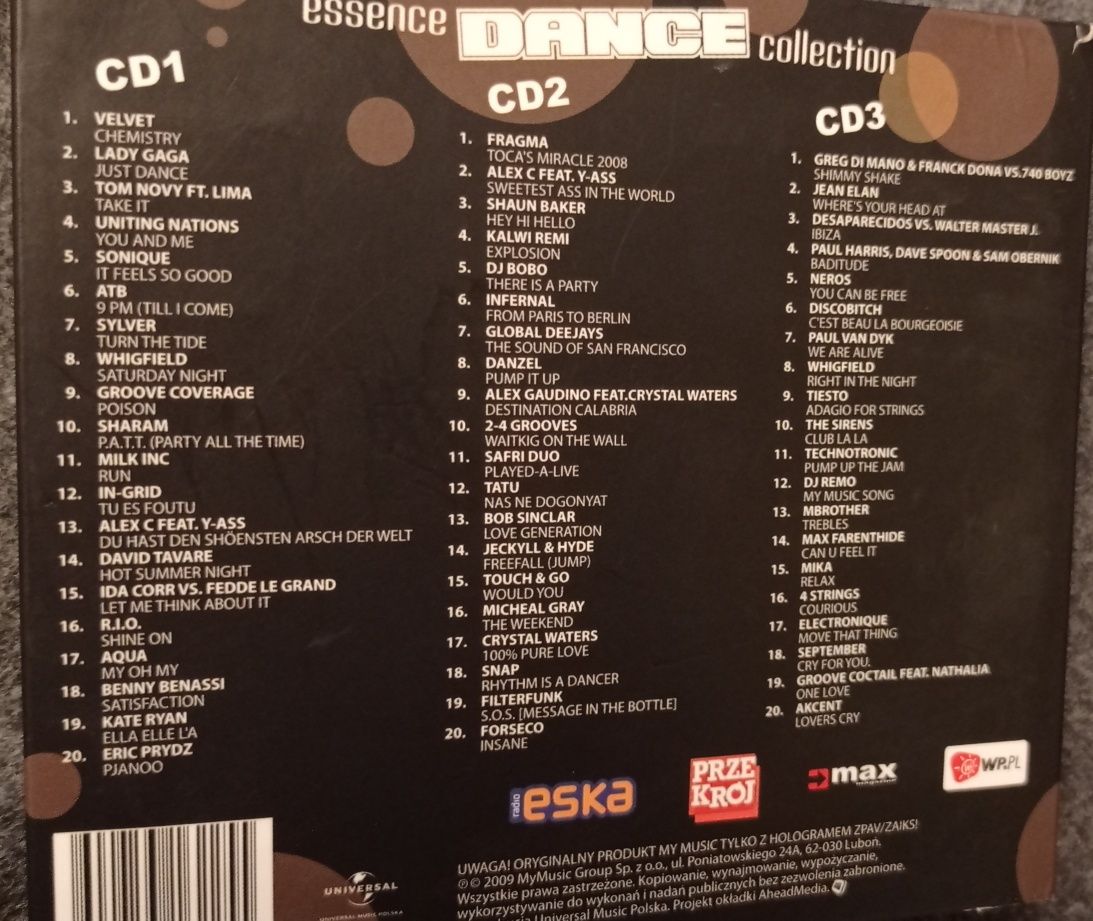 Essence DANCE collection 3 x CD