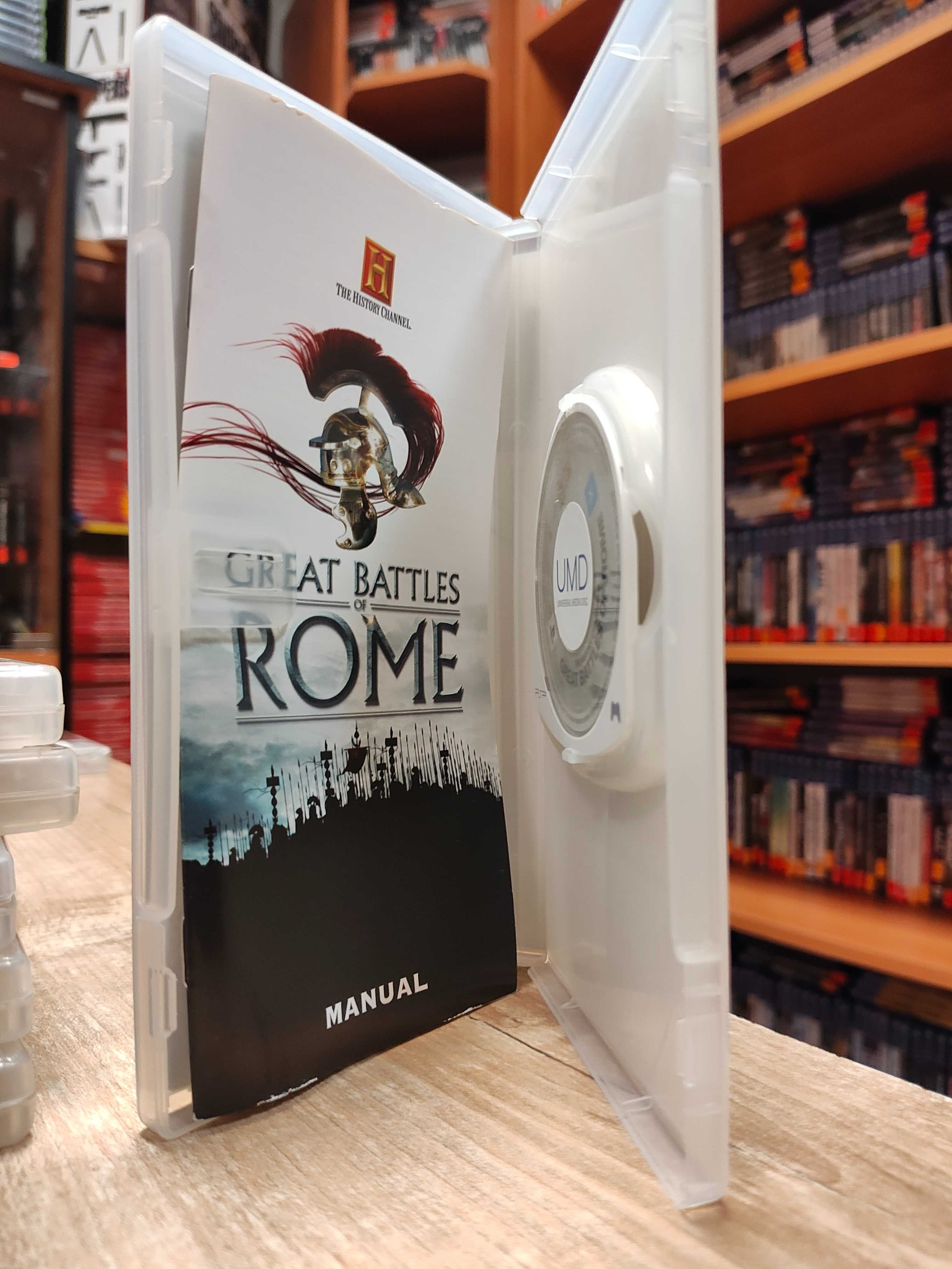The History Channel: Great Battles of Rome PSP Sklep Wysyłka Wymiana