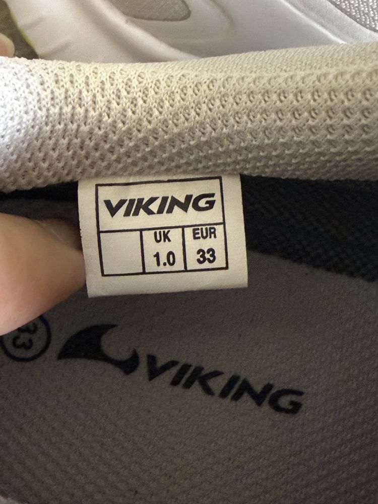 Кросівки Viking НОВІ 33 (20,8 устілка) дівчинка хлопчик унісекс
