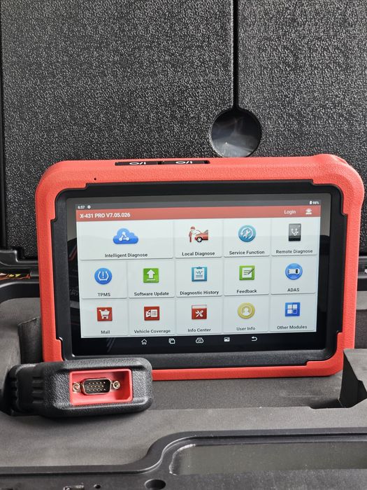 Launch X431 PROS V 5.0 + Kit Mala Adaptadores OBD