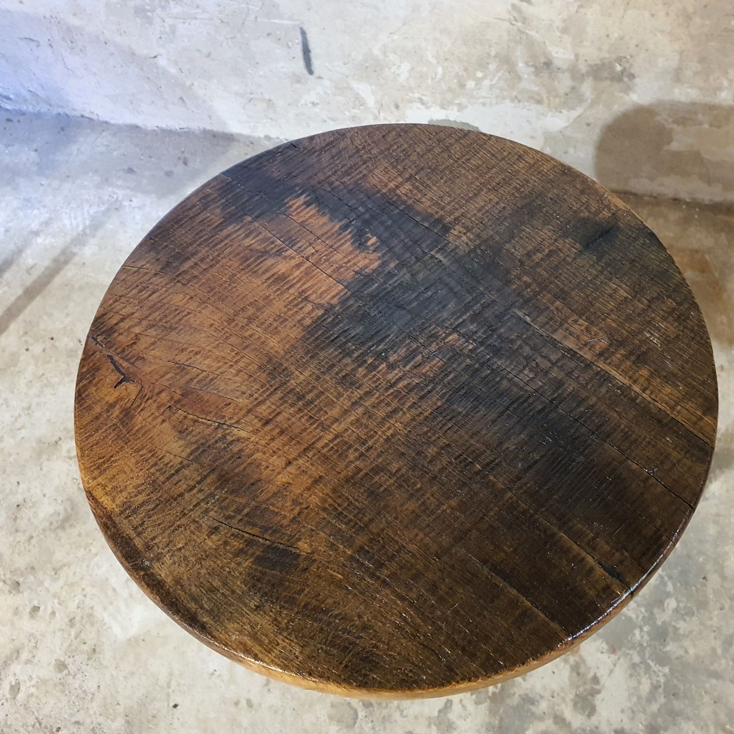 Hoker LOFT  z rustykalnym blatem