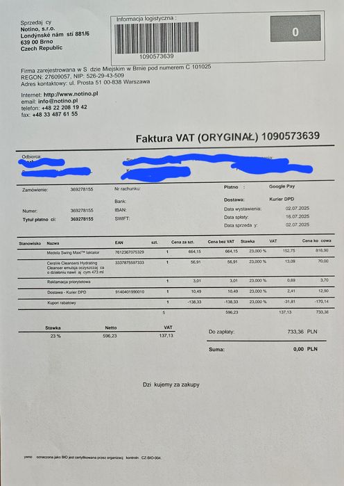 Podwójny Laktator butelkowy Medela Swing Maxi + gratisy