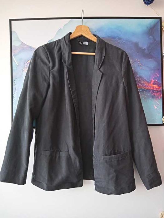 Marynarka luźny żakiet H&M roz. S/M narzutka miękka