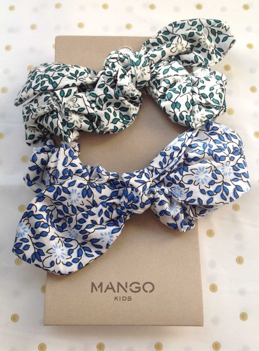 MANGO zestaw 2x gumka do włosów