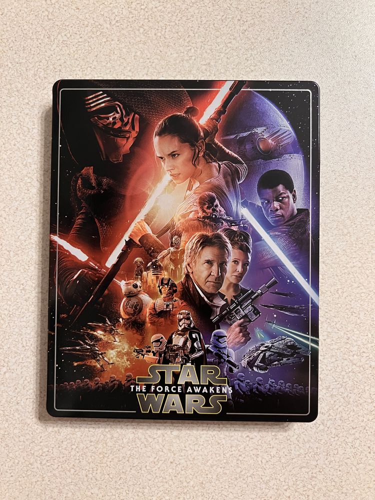 Star Wars the Force Awakens 4k UHD Steelbook + protektor