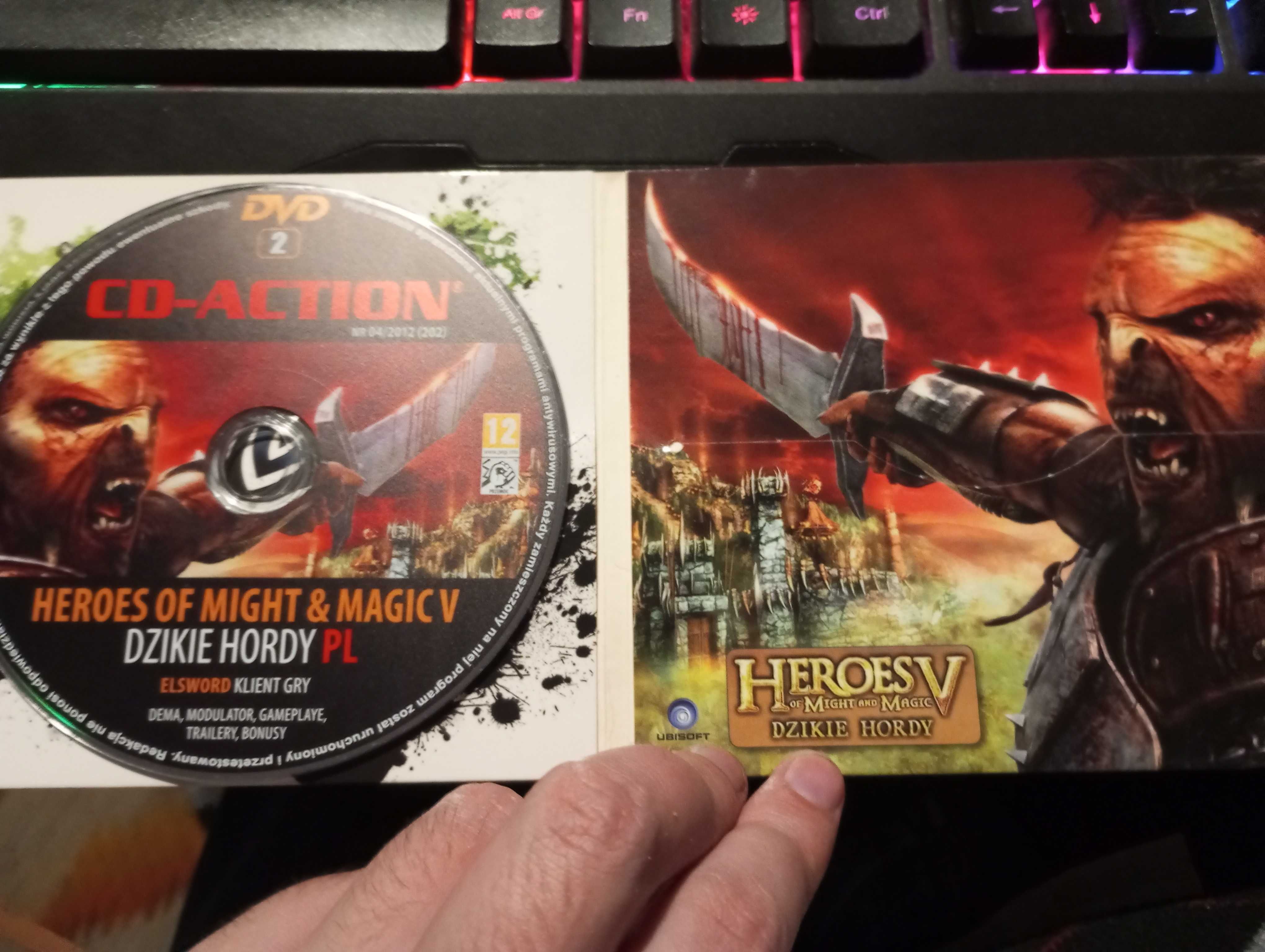 CD-ACTION 04/2012 #202 - Heroes V: Dzikie Hordy, Oddworld: The Oddboxx