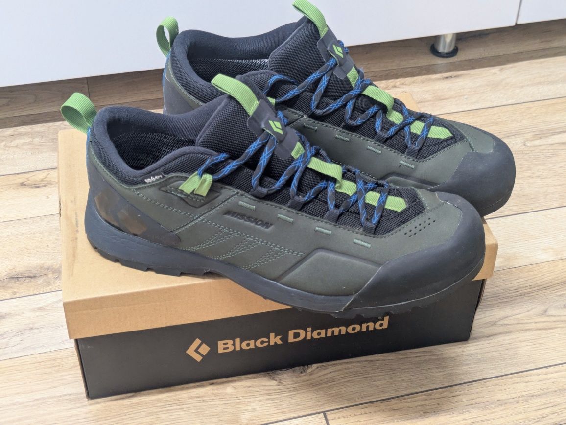 Black Diamond Mission LTHR LW Leather waterproof тактичні трекингові к