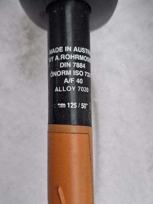 125 cm XL/XXL Kije narciarskie kijki długie pokrowiec na narty buty.