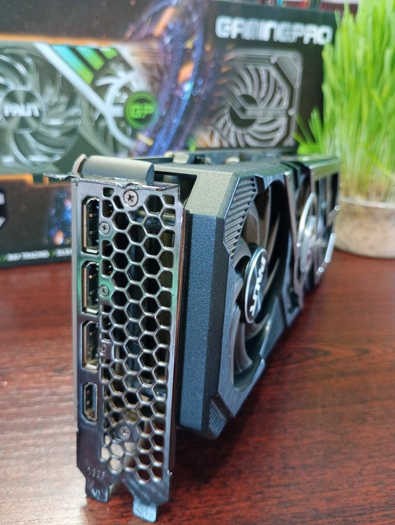 Видеокарта Palit RTX 3080 GamingPro на пломбах