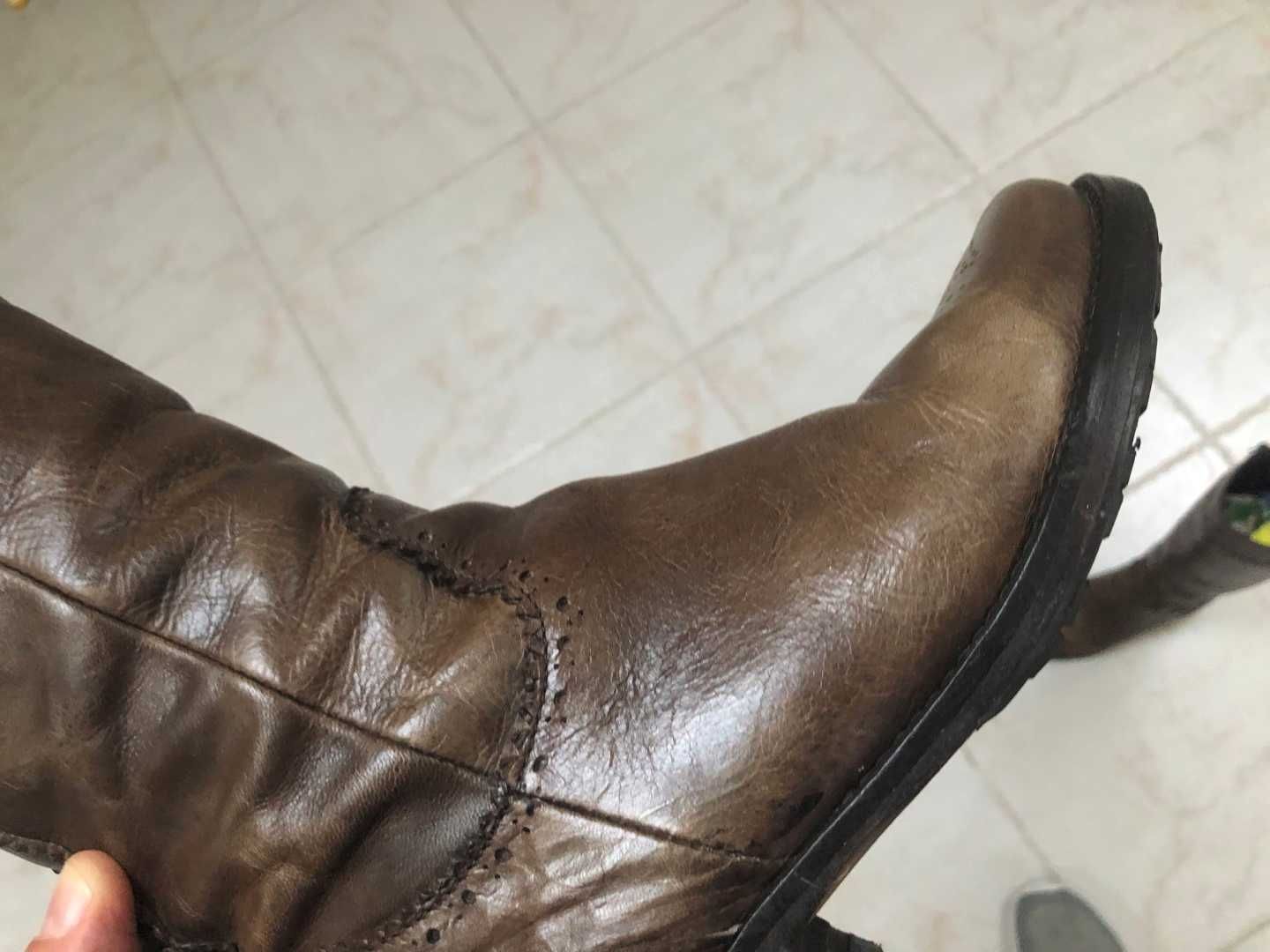 Bota Cano Alto Senhora nº 35