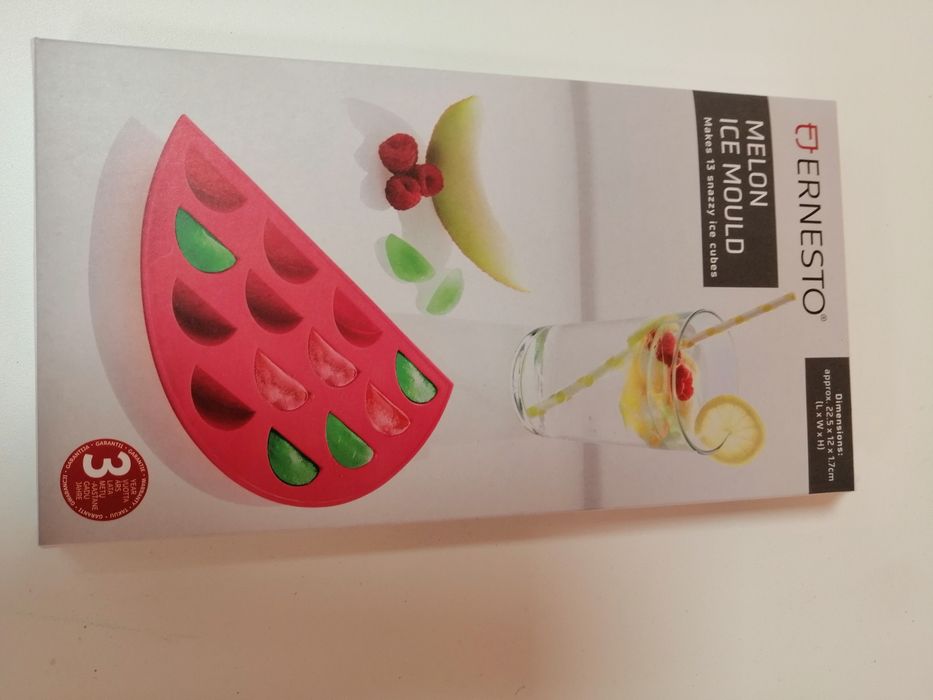 Silikonowe formy do kostek lodu