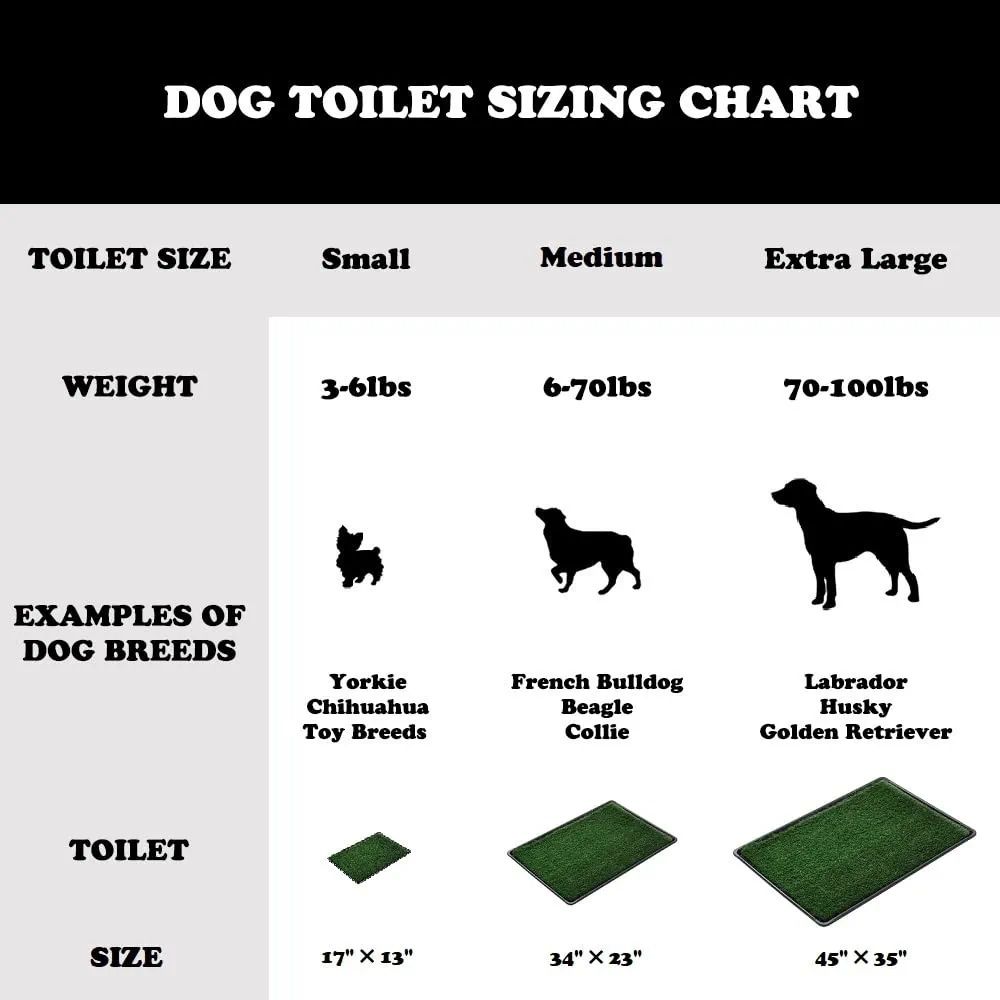 Toaleta dla psa 40cm/35cm