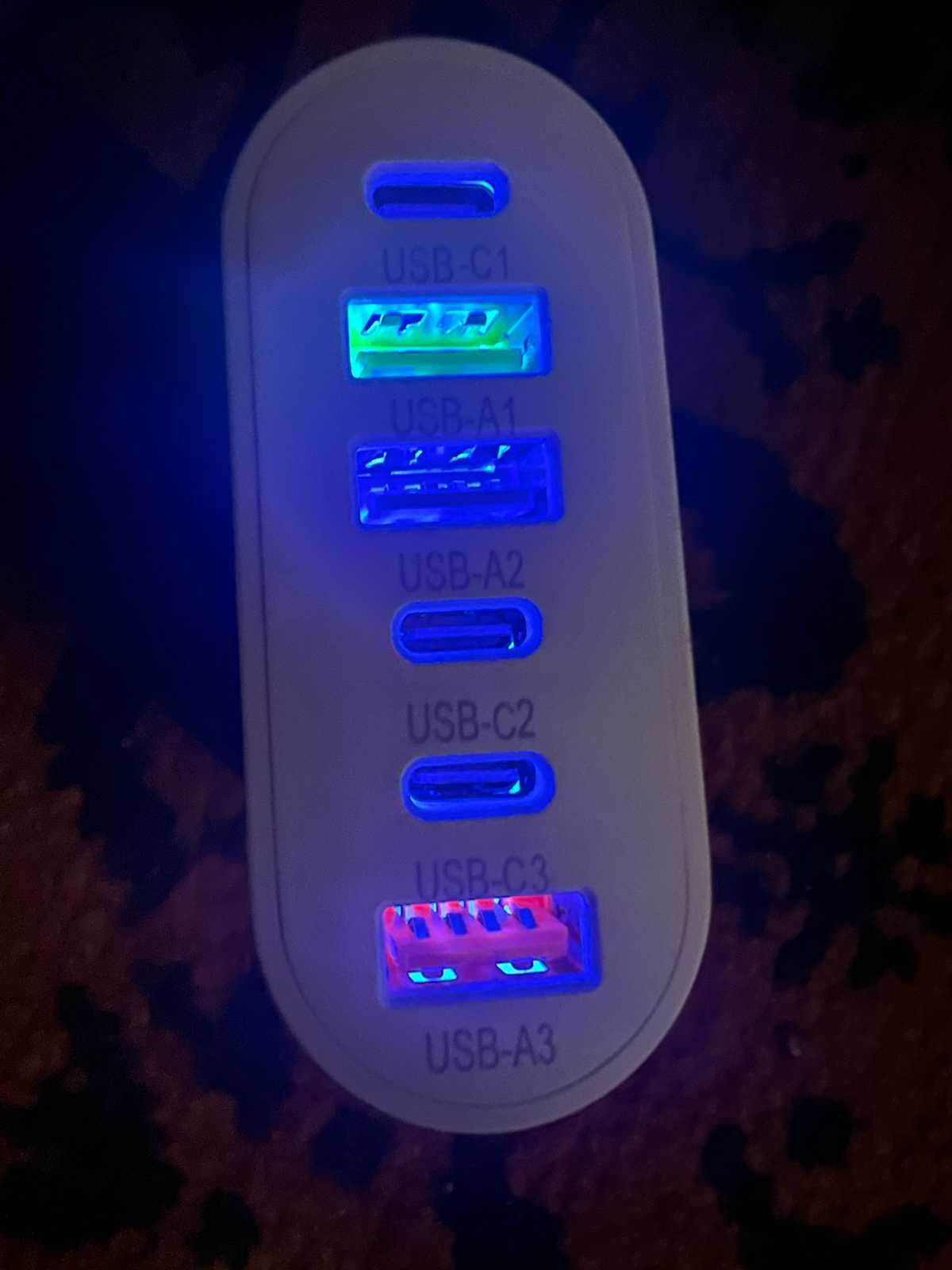 Блочок для зарядки/65w/Usb/TureC/Новый