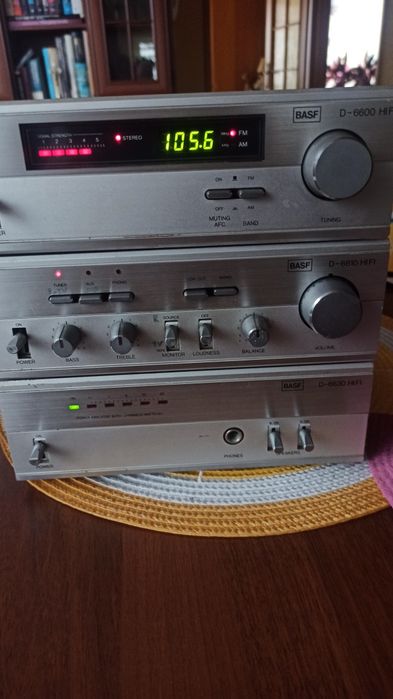 Tuner,przedwzmacniacz, końcówka mocy (wzmacniacz) BASF