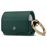 Etui Caseology do Słuchawek Airpods Pro Chic Leather Green