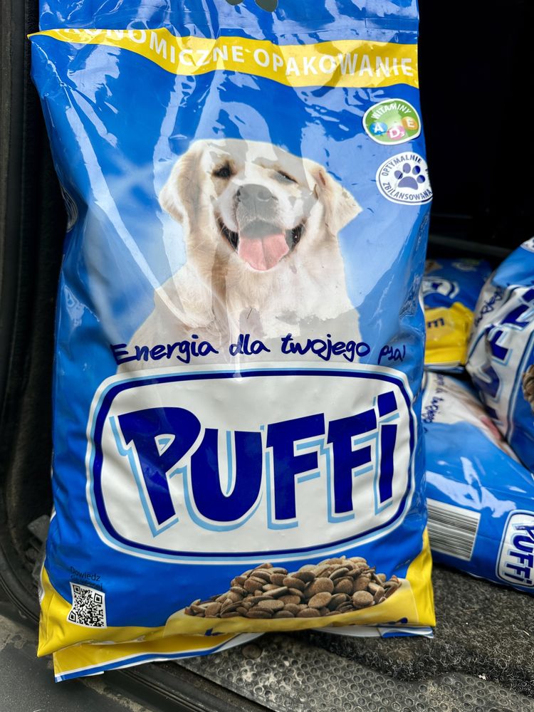 Сухий корм для собак 10кг Puffi пуфі мега корм собачий для тварин мега