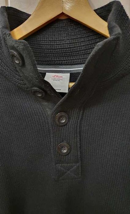 Sweter męski S'Oliver / rozmiar L / ciepły zimowy