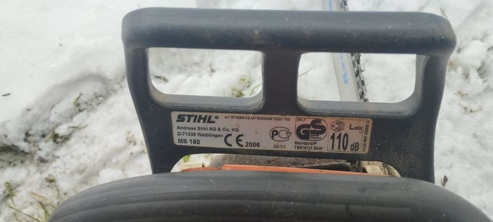 Продам бензопилу штиль ms 180