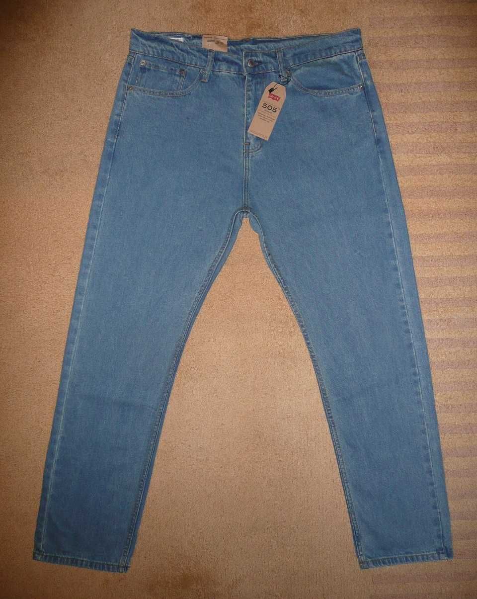 NOWE spodnie dżinsy LEVIS 505 W36/L32=47,5/111cm PREMIUM