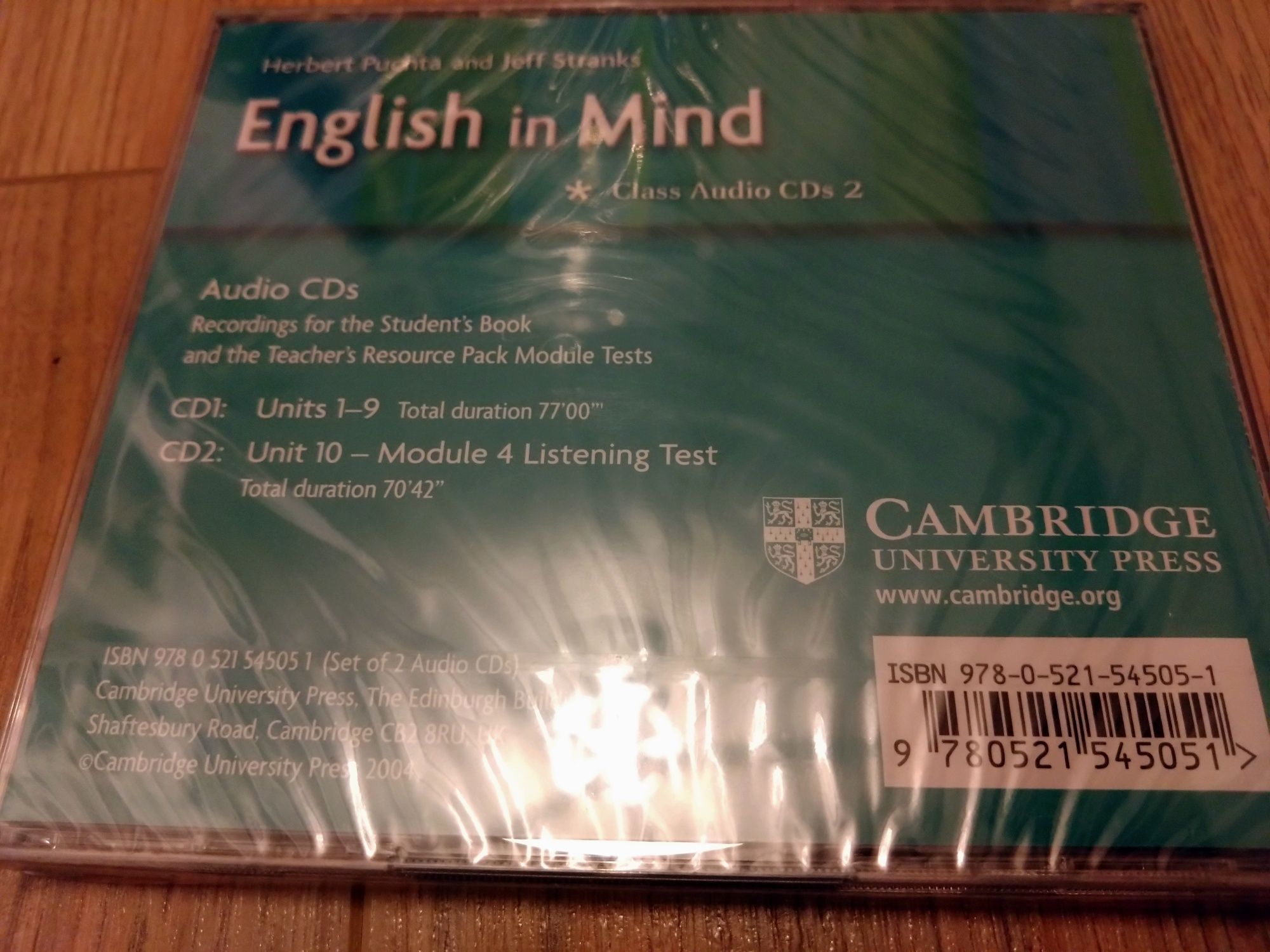 English in my mind. Class 1, 2 i 3. Nowe w folii