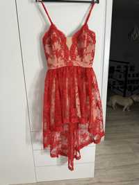 Czerwona sukienka Loola