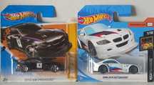 Conj 2 hot wheels Bmw z4 m