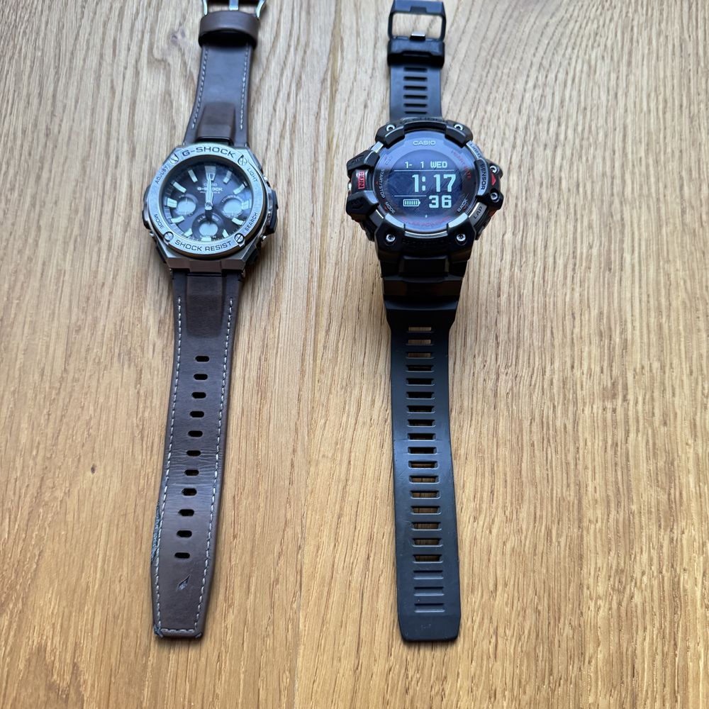 Zegarki 2szt  CASIO G-SHOCK  GBD-H1000 GST-W130L