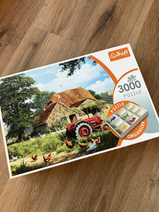 Puzzle Trefl 3000 peças – Cena rural (Cottage Living)