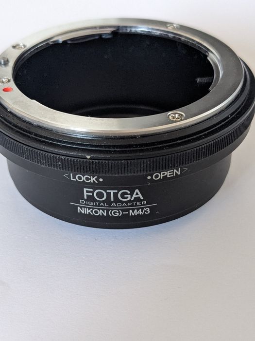 Adapter Nikon to micro 4/3