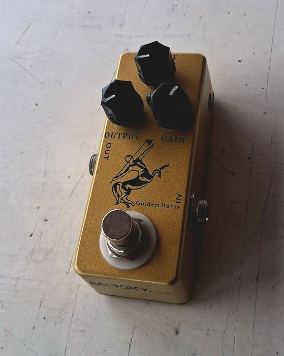 Pedal Overdrive Golden Horse (klon centaur clone)