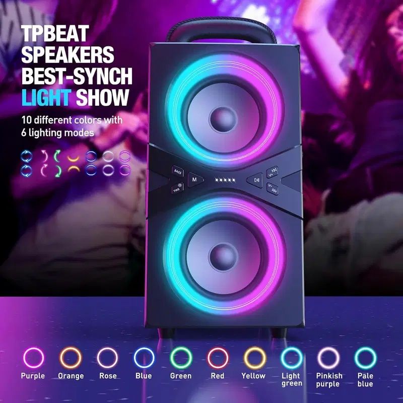 Głośnik Bluetooth TPBEAT Stereo 80W