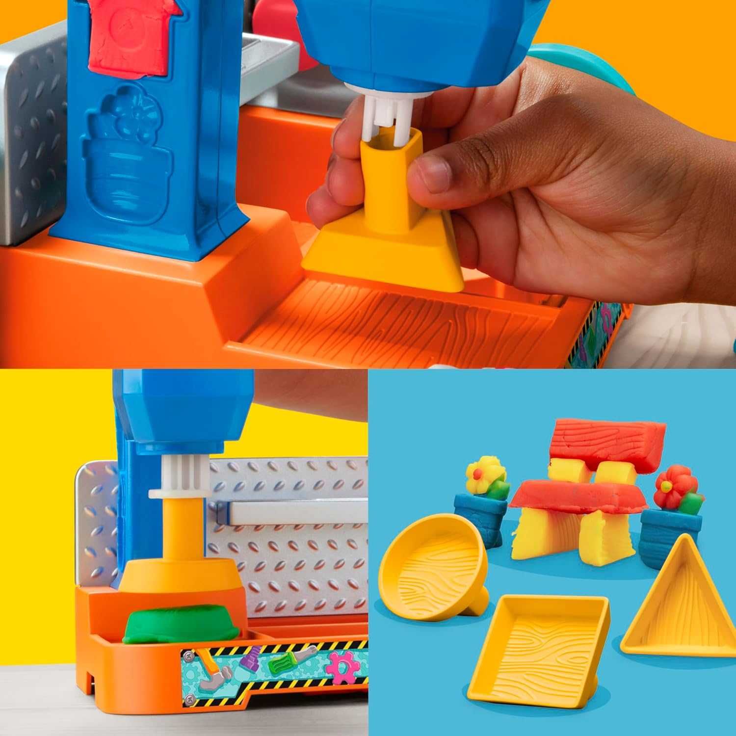 ОРИГИНАЛ! Набір Play-Doh Верстак для штампування та розпилювання