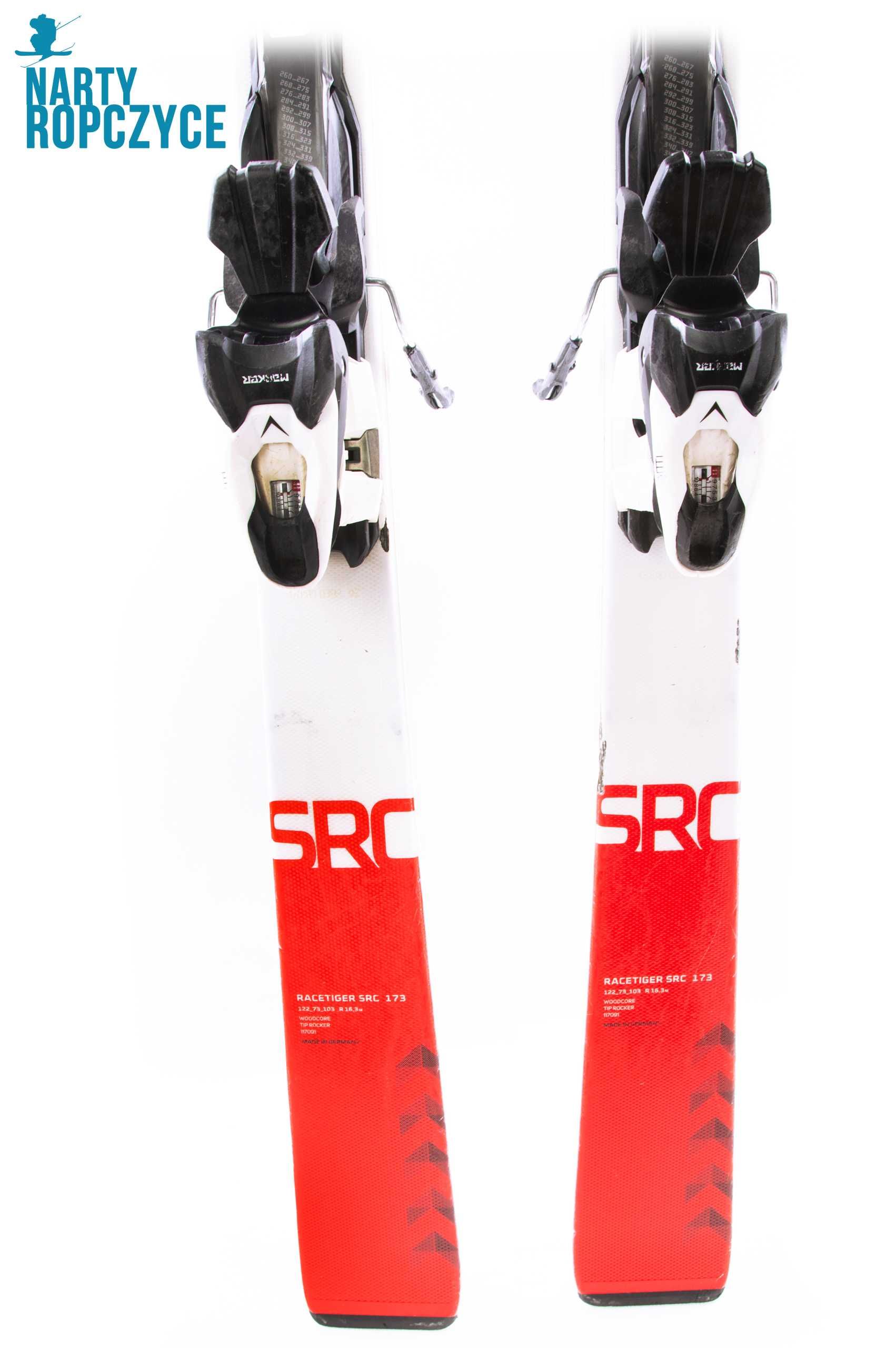 NartyRopczyce Narty 173 Volkl RACETIGER SRC ROCKER K25 dst STAN SERWIS