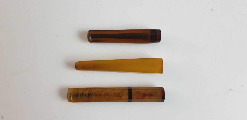 Starocie z Gdyni - Lufka z ebonitu - zestaw 3szt. z czasów PRL