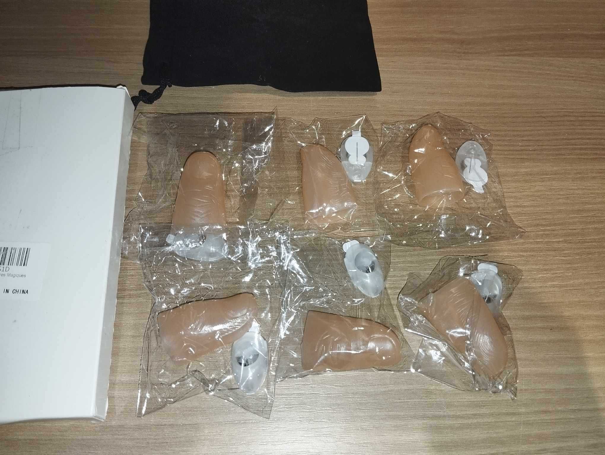 Magiczne Palce - LED - Świecące - 6 sztuk