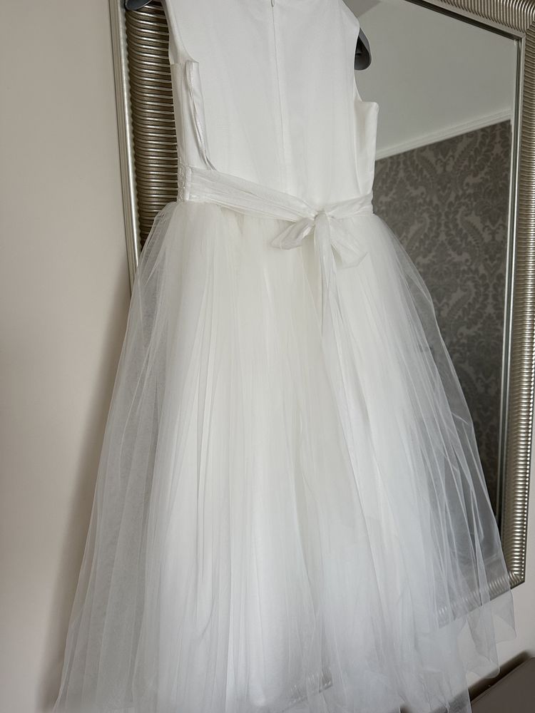 SLY MAYORAL Wyjątkowa Sukienka KOMUNIA 152cm