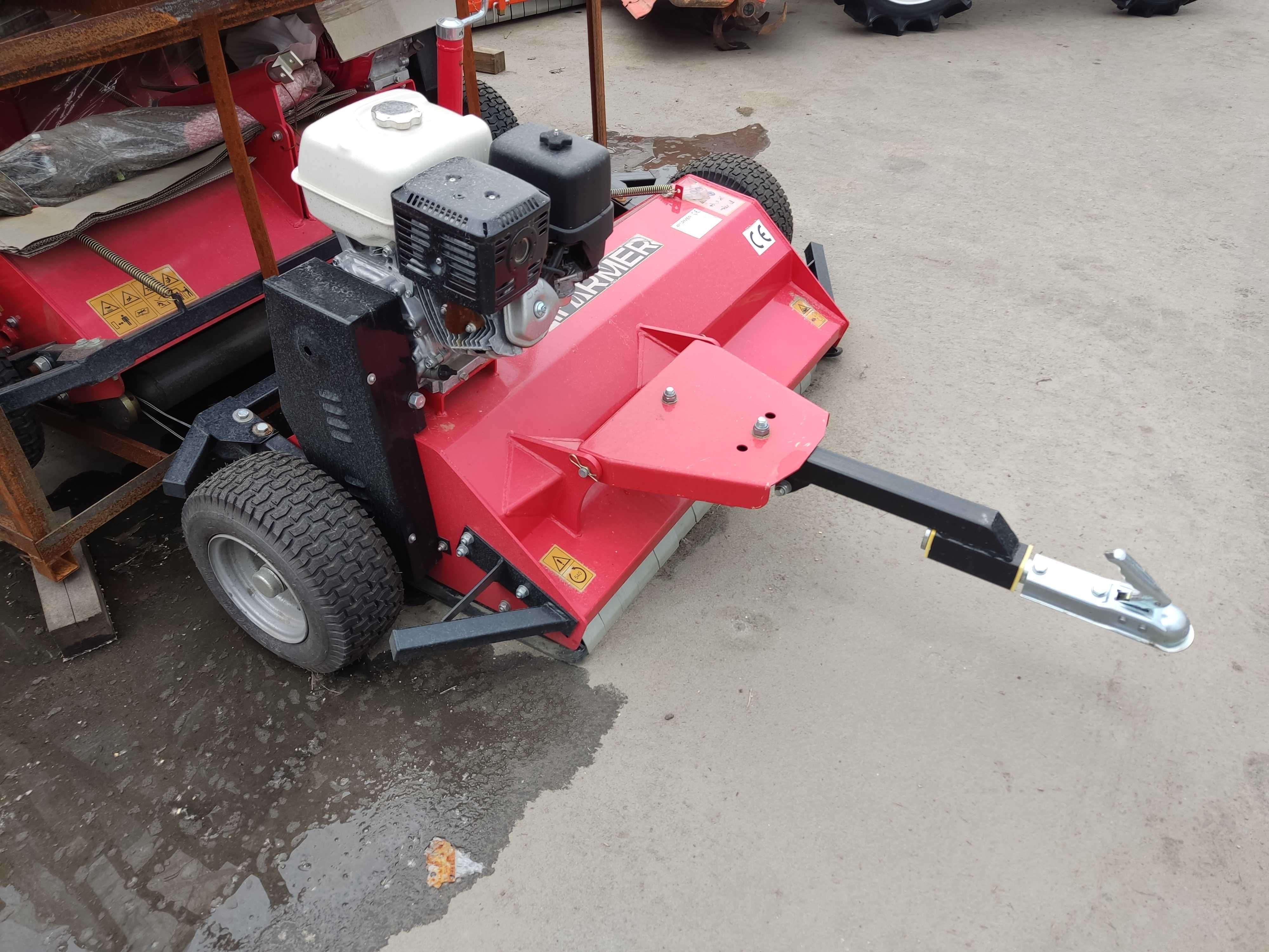 Nowa Kosiarka bijakowa mulczer ciągana spalinowa do traktorka quad/ATV