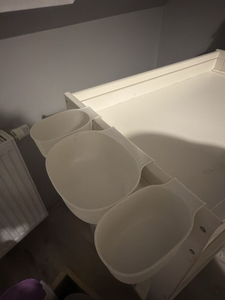Sprzedam przewijak IKEA + pojemniki