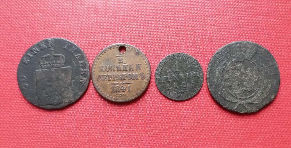 Rosja , Niemcy   Zestaw 4 monet